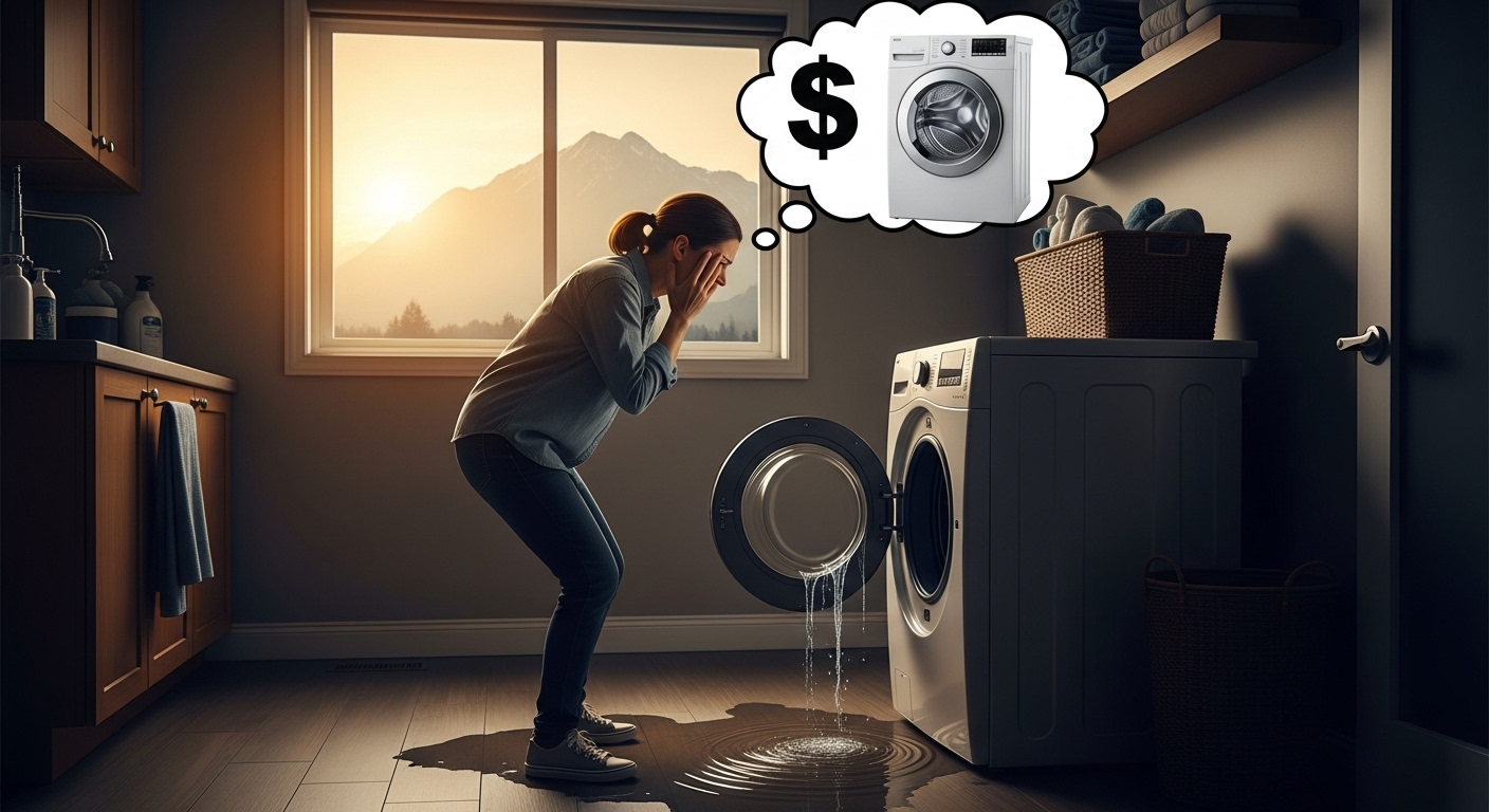 Chiliwack homeowner facing an appliance repair dilemma with their refrigerator.