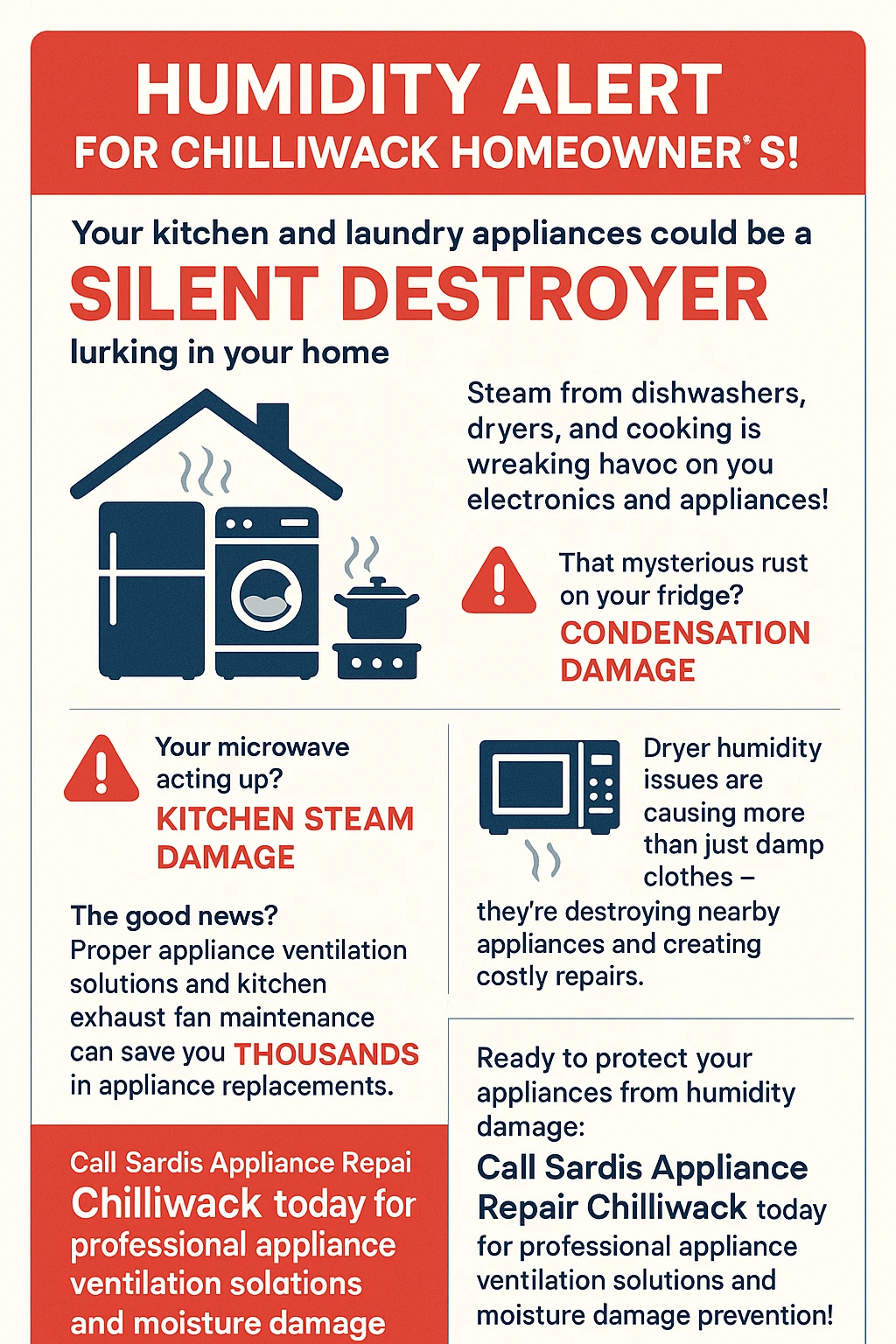 Key takeaways on preventing appliance humidity damage in Chilliwack