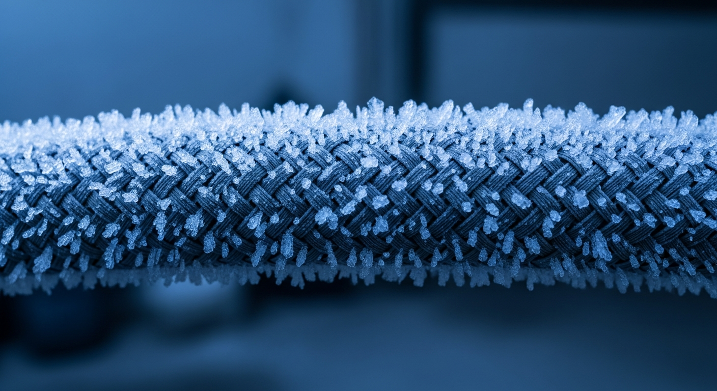 Frozen appliance water line damage