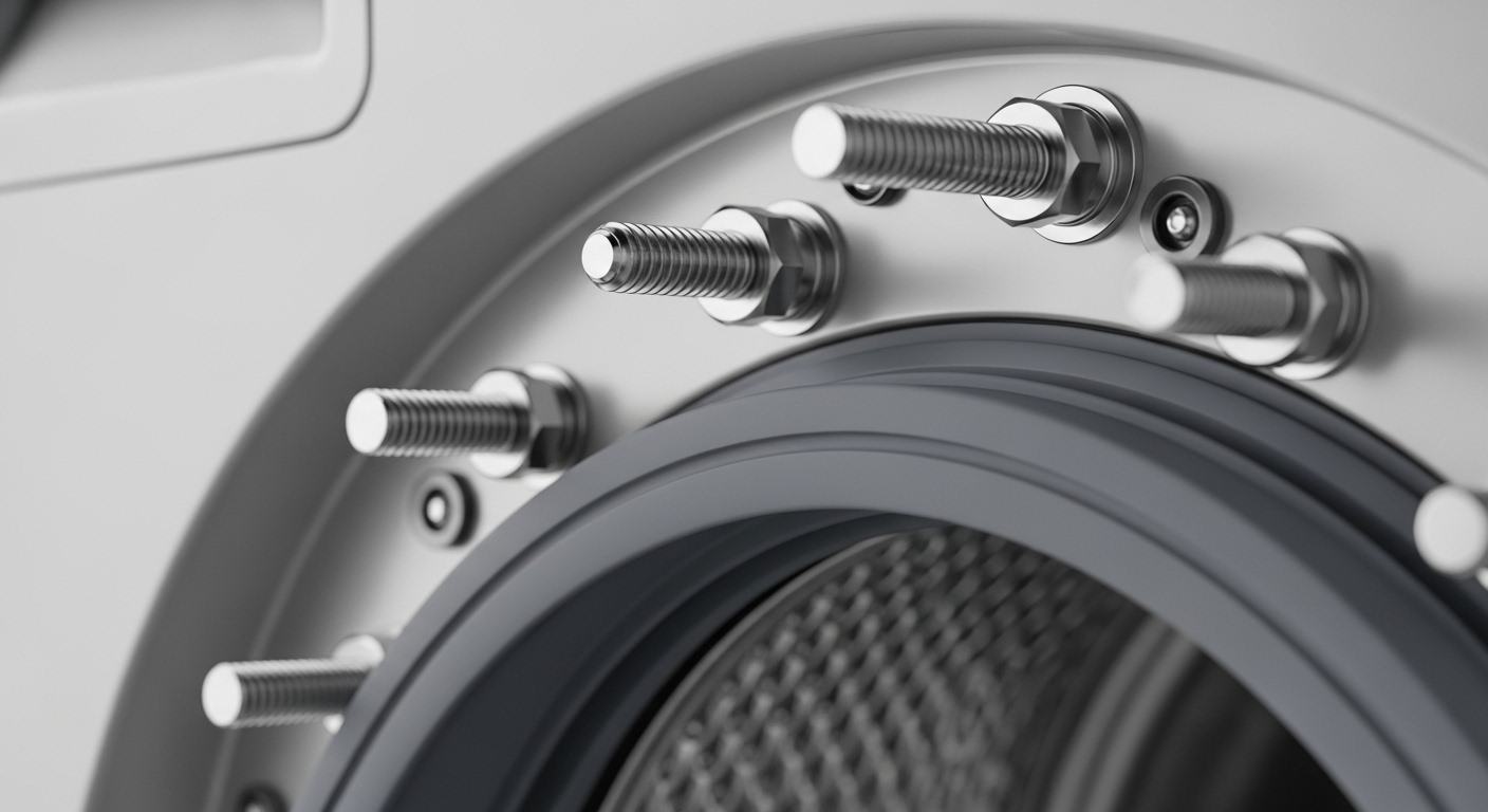 Washing Machine Transit Bolts Installation Detail